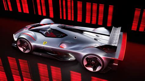 法拉利Vision GT概念车亮相 仅可在GT赛车 游戏中体验 新浪汽车