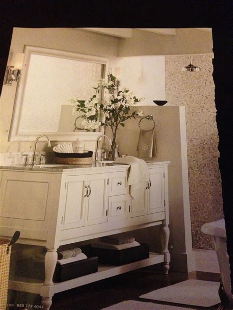 I have not been able to get the old linoleum in my bathroom clean for years. Tile and bath wall from pottery barn | Bathroom wall tile ...
