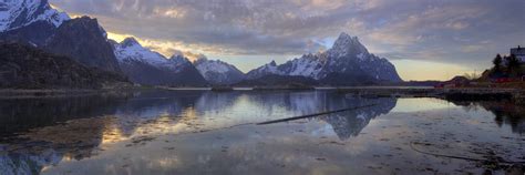 2700x900 Landscape Nature Photography Panoramas Mountains Fjord