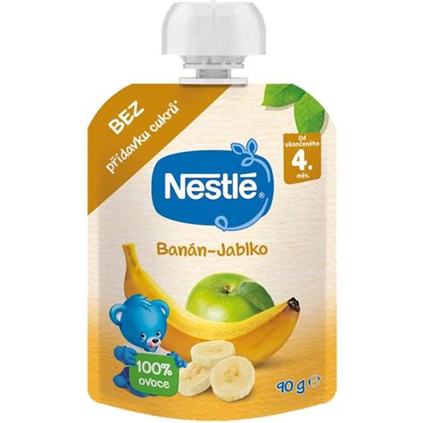Archiv Nestlé Naturnes Bio Kapsička Jablko Banán Borůvka A