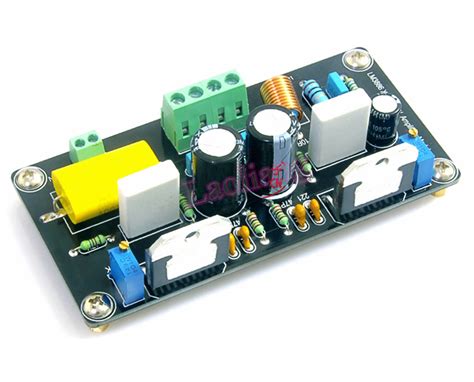 Assembled Lm In Parallel W Mono Class Ab Dc Audio Power