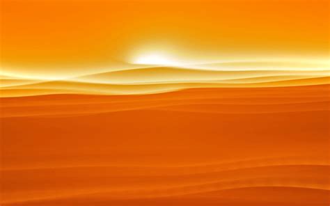Orange Sky And Desert Wallpaper For Widescreen Desktop Pc 1920x1080 Full Hd