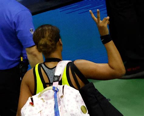 after u s open defeat a tearful naomi osaka considering taking a break from tennis repeating