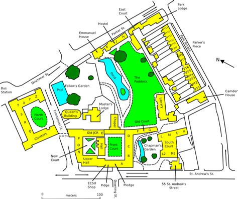Ecsu College Map