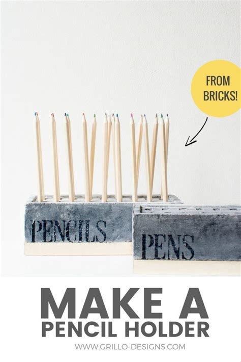 How To Make A Pencil Holder From Empty Tin Cans • Grillo Designs