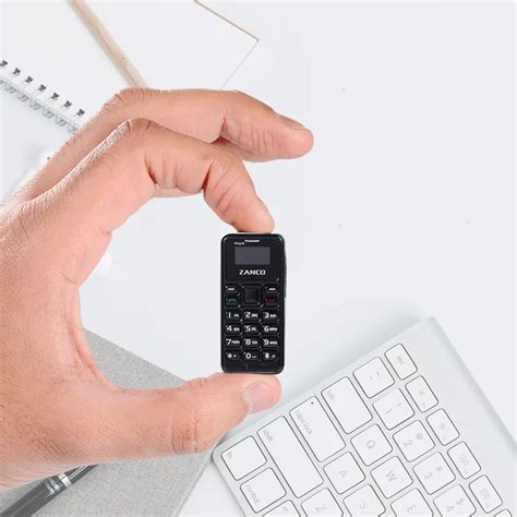 Zanco Tiny T1 World Smallest Feature Cell Phone Unlocked Basic Mini