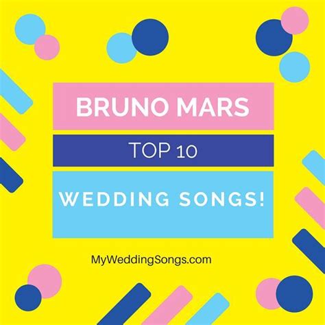 From the biggest hits of the 1970s and 1980s to the 1990s and today, consider adding these spirited, romantic spanish wedding songs to your big day's celebration: 10 Best Bruno Mars Songs For Weddings | Bruno mars songs, Wedding song list, Christian wedding songs