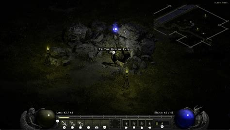 Diablo 2 Rogue Encampment Map The Arreat Summit Maps Act I Nembak