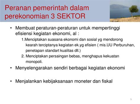 Ppt Keseimbangan Perekonomian Tiga Sektor Powerpoint Presentation