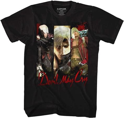 Kaixing Devil May Cry Trio Black Adult T Shirt Amazon Co Uk Clothing