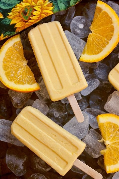 4 Ingredient Orange Creamsicles Popsicles 4 More Flavours The