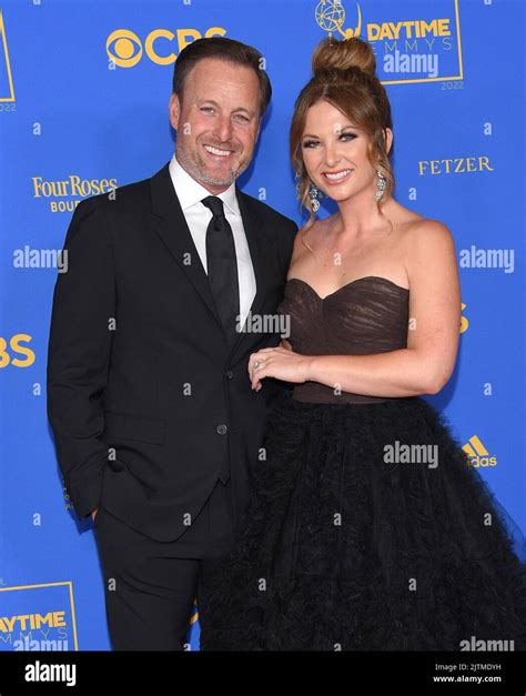 Chris Harrison And Lauren Zima Arriving At The 49th Annual Daytime Emmy