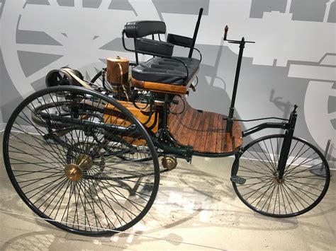 The Benz Patent Motorwagen Built In 1885 By Carl Benz Of Germany Is