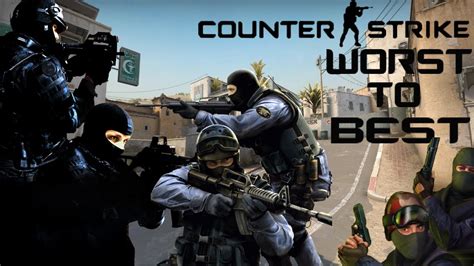 ranking every counter strike game from worst to best main 5 games youtube