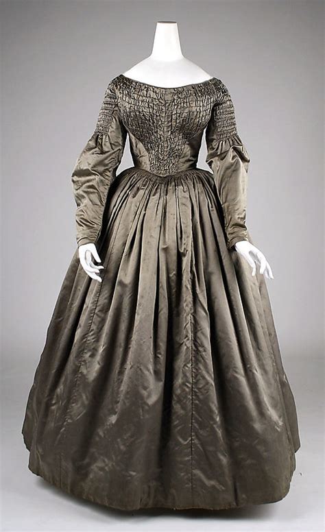1840s Dress Fashion History Pinterest