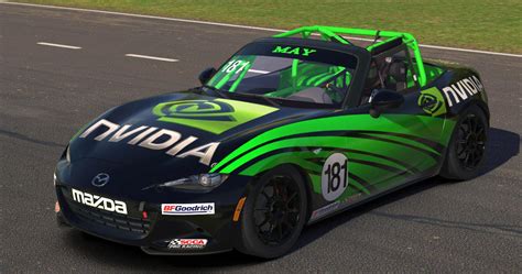 Global MX5 Nvidia Livery by Darcy May - Trading Paints
