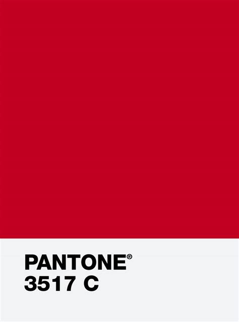 Pantone 3517 C Duratex Coisas Vermelhas Cores