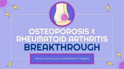Osteoporosis & Rheumatoid Arthritis | Google Slides & PPT
