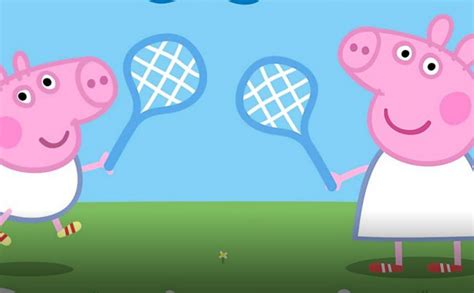 Laugurio Peppa Pig A Andy Murray Video Tennis Circus