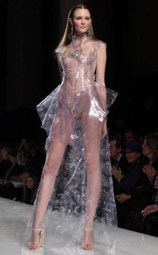 Pin On Plastic Wrap Dresses