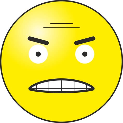 Smiley clipart anger, Smiley anger Transparent FREE for download on png image