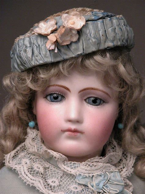 Antique Bisque French Portrait Jumeau Antique Dolls Victorian Dolls