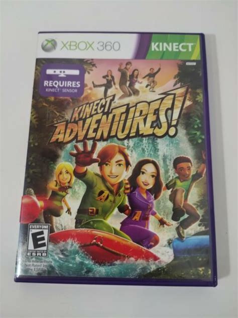 Kinect Adventures Original Microsoft Xbox 360 Game Ebay