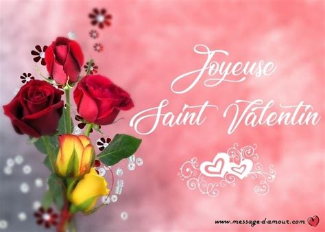 Textes Pour Carte Saint Valentin Message Damour