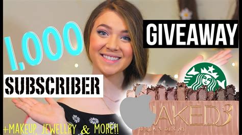 HUGE K Subscriber Giveaway Naked Pallet Jewelry MORE
