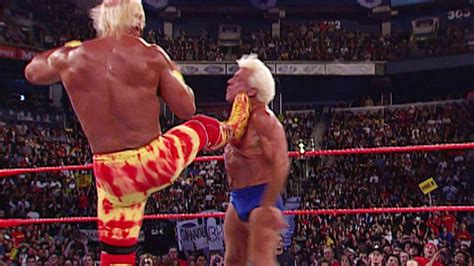 Hulk Hogan Vs Ric Flair Undisputed Wwe Championship No Disqualification Match Raw May 13