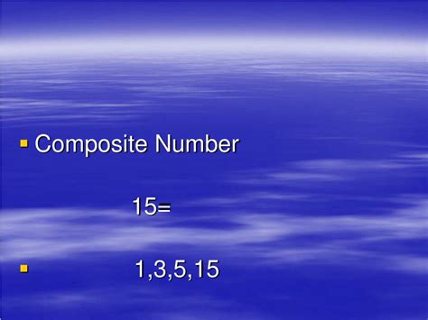 Ppt Prime And Composite Numbers Powerpoint Presentation Free