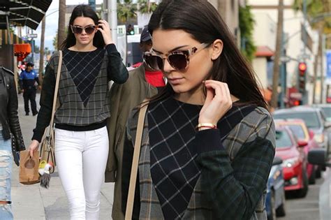 Kendall Jenner Hides Her Eyes In Funky Sunglasses For A Mate Date With Hailey Baldwin Irish