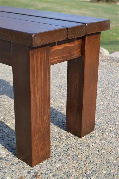 Create a style manifesto with this console table. KRUSE'S WORKSHOP: Step by Step Patio Table Plans - With ...