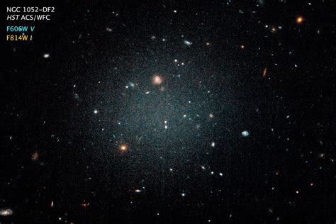 Defying Theories This Ghostly Galaxy Has Almost No Dark Matter Space