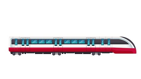 High Speed Train Vector Free Download