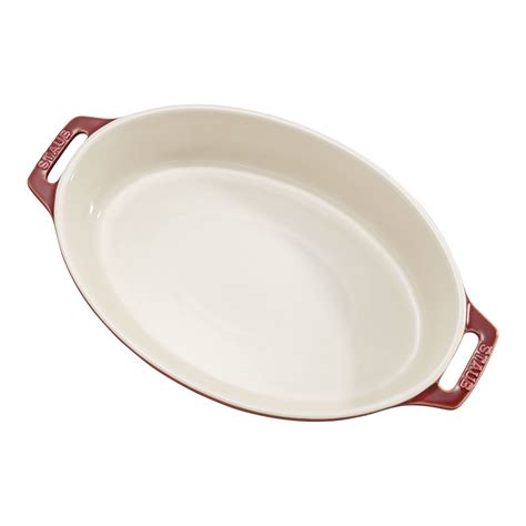 Staub Ceramic Oval Baking Dishes Gratins 11 Inch Oval Baking Dish