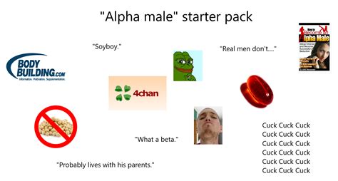 The Alpha Male Starter Pack Starterpacks