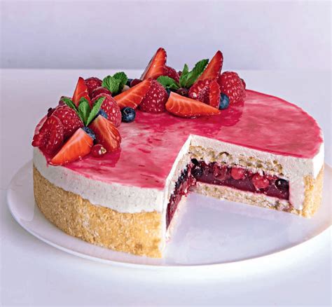 Recette Entremets Vanille Et Fruits Rouges Facile Desserts De Chef