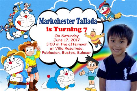 All these high resolutions and high definition birthday images are. Sample Tarpaulin Design - Doraemon - Get Layout