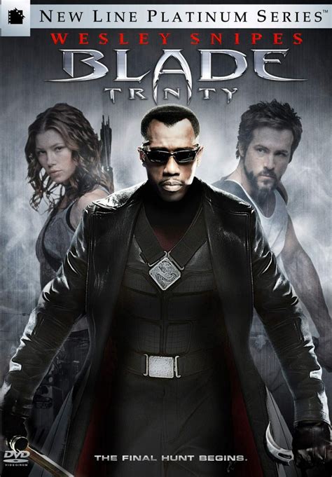 Dvd Review David S Goyers Blade Trinity On New Line Home