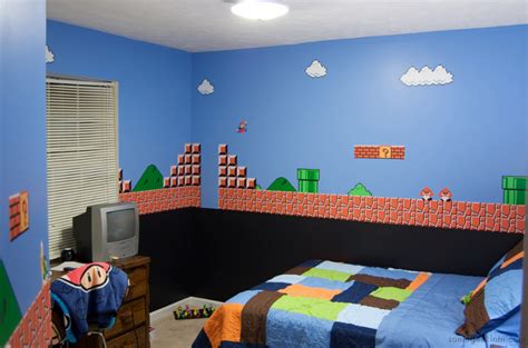 Mario Bedroom And Wallpaint Bedroom Themes Bedroom Inspirations