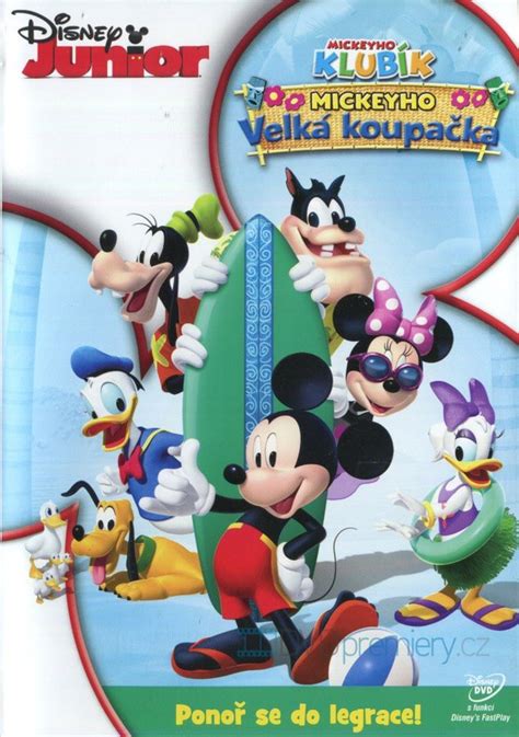 Disney Junior Mickeyho Klubík Mickeyho Velká Koupačka Dvd Dvd