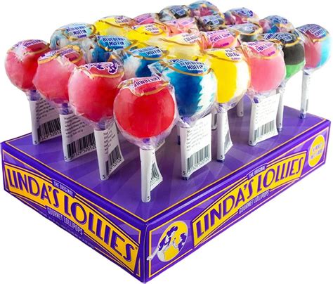 Lindas Lollies Gourmet Lollipop Lucky Dip 28g Approved Food