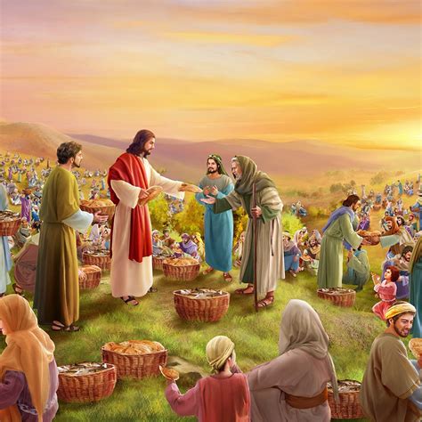 Jesus Feeds the Five Thousand. (John 6:8-13) One of his disciples… | by ...