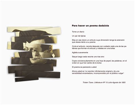 Emvisual Diseño Para Hacer Un Poema Dadaísta Estas Instrucciones