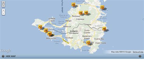 Map Of St Maarten Beaches Maps Model Online