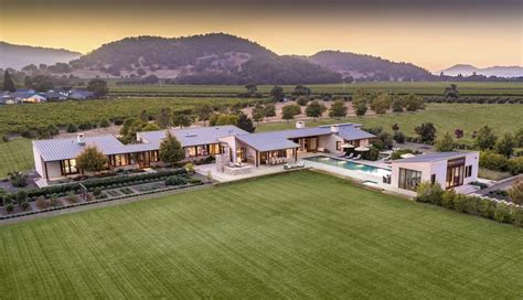 Photo 5 Of 6 In A Pastoral Modern Estate In Napa Valley Asks 135m