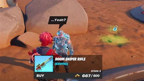 How To Get The Boom Sniper Rifle In Fortnite Chapter 3 Season 2 Pro
