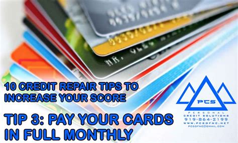We did not find results for: Tip 3- Pay Your Cards in Full Monthly | Credit solutions, Credit repair services, Good credit