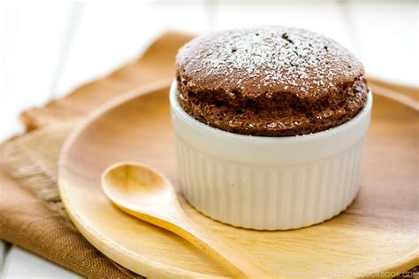 Chocolate Souffle Just One Cookbook